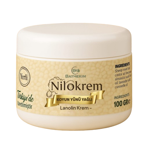 Nilokrem Koyun Yünü Yağlı Lanolin Krem Hoş Kokulu 100 Gr.